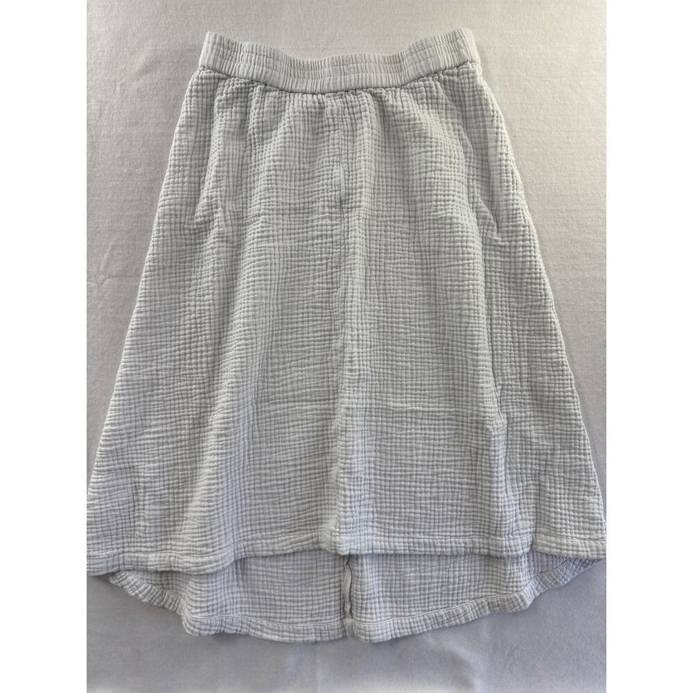 Women’s J. Jill White Checkered Texture Skirt Sz S/P
